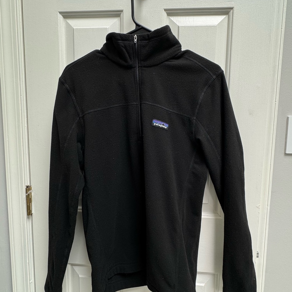 Patagonia  Micro D Black Fleece Pullover